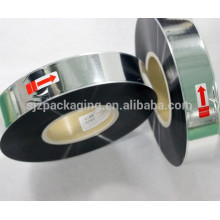 Sliver capacitor metalised VMBOPP plastic film